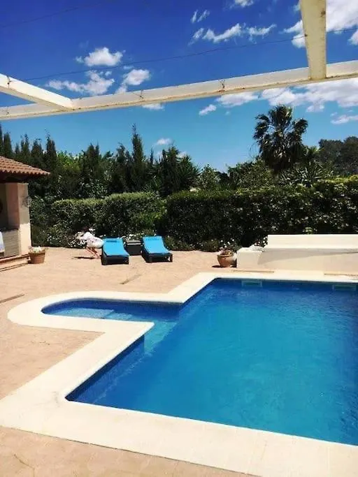 Magnifica Villa tranquila en el centro de Mallorca Biniali  0*, Biniali (Majorca)
